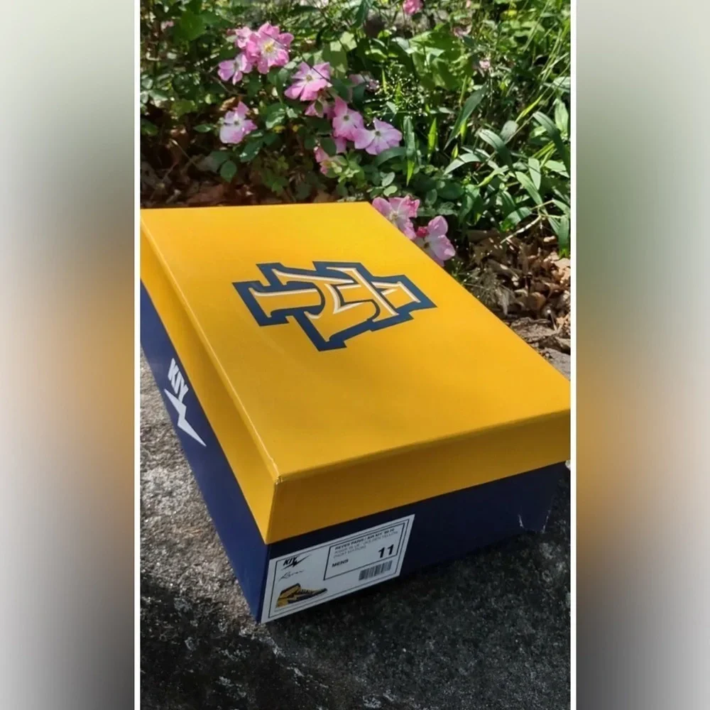 Air Kiy Reves Paris Men Sz11 high tops in original box North Carolina A&T